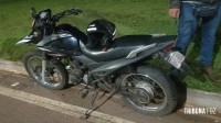 Motociclista é socorrido pelo Siate após colisão na paralela da Av. Paraná