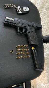 PM prende homem que portava uma pistola 9mm no Bairro Portal da Foz