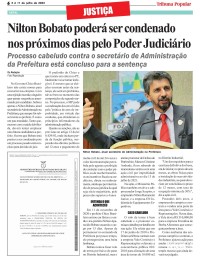 Nilton Bobato poderá ser condenado nos próximos dias pelo Poder Judiciário