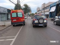 Ladrão leva uma "camaçada de pau" de populares e é preso pela Guarda Municipal