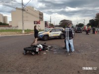 Siate atende duas vítimas após colisão na Av. José Maria de Brito