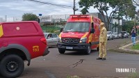 Siate socorre duas vitimas graves após colisão na Vila Maracanã