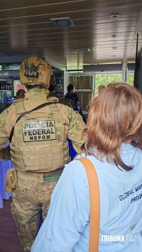 PF participa de encontro internacional de combate a crimes marítimos promovido pela ONU em Foz do Iguaçu