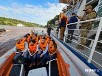 PF participa de encontro internacional de combate a crimes marítimos promovido pela ONU em Foz do Iguaçu