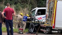 Pai e filho de cinco anos perdem a vida em um grave acidente em Serranópolis do Iguaçu