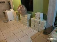 BPFRON apreende 65 caixas de vinho em Santo Antônio do Sudoeste