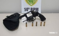 Polícia Militar prende homem com revolver calibre 38 na Vila Brás