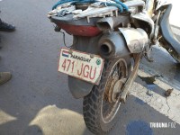 Motociclista é socorrido após colisão no Bairro Portal da Foz