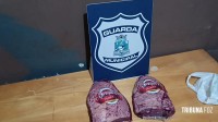 Guarda Municipal prende ladrão de picanha no Bairro Morumbi