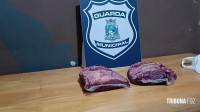 Guarda Municipal prende ladrão de picanha no Bairro Morumbi