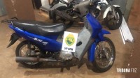 Polícia Militar recupera motocicleta furtada em Santa Terezinha de Itaipu