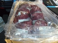 Receita Federal apreende uma tonelada de picanha, alcatra e bife ancho contrabandeada em Foz do Iguaçu