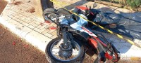 Motociclista morre ao colidir contra poste às margens da PR-495 em Missal