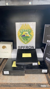 BPFRON apreende vinhos argentinos em Barracão