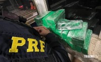 Polícia Rodoviária Federal apreende 38 Kg de maconha em Santa Terezinha de Itaipu