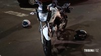 Motociclista é socorrido pelo Siate após colisão na Vila Maracanã