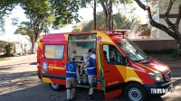 Siate socorre motociclista após colisão na Vila Maracanã