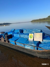 Duas embarcações são apreendidas em ação integrada no Lago de Itaipu