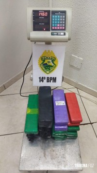 PM prende mulher e apreende 15 tabletes de maconha no Bairro Portal da Foz