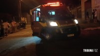 Motociclista é socorrido pelo Siate após colisão no Bairro Morumbi