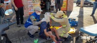 Ciclista colide contra veículo no Porto Meira