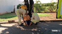 Siate socorre vitima de queda no Jardim Ipê II