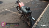 Motociclista fica ferido após colisão na cidade de Medianeira