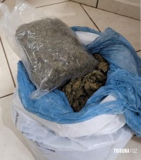 PM apreende 4,1 Kg de maconha na favela do Monsenhor Guilherme