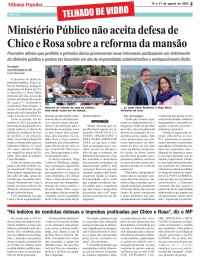 Ministério Público não aceita defesa de Chico e Rosa sobre a reforma da mansão