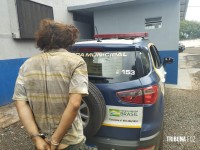 Guarda Municipal prende homicida com mandado de prisão na Vila Portes