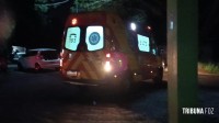 Siate atende vítima de queda de plano elevado 