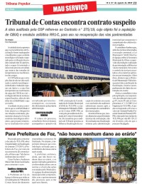 TCE-PR comprova incompetência de Cesar Furlan para fiscalizar obras de asfalto