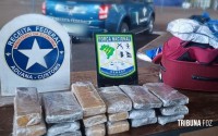 Analistas Tributários da Receita Federal apreendem 14 Kg de maconha na Ponte da Amizade