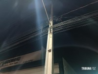 PM prende uma mulher e dois homens por furto de fios no Bairro Campos do Iguaçu