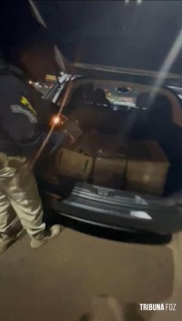 PRF apreende 179 Kg de maconha em São Miguel do Iguaçu