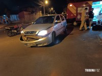 Siate socorre motociclista após colisão no Bairro Morumbi