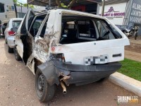 Acidente envolve quatro veículos na em Santa Helena