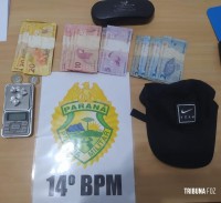 Policia Militar prende homem por tráfico de drogas no Bairro Campos do Iguaçu