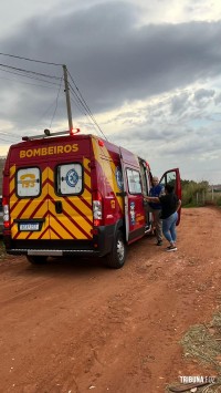 Criança de dois anos é socorrido pelo Siate após se ferir com vidro no Portal da Foz