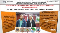 Duas pessoas foragidas da justiça por atos antidemocráticos são presos em Cidade do Leste no Paraguai