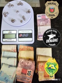 DENARC fecha ponto de venda de drogas em Santa Terezinha de Itaipu