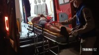 Ciclista é socorrido pelo Siate após queda na Av. General Meira