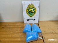 BPFRON apreende 3 Kg de  substância análoga a metanfetamina em Foz do Iguaçu 