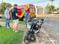 Siate socorre duas vítimas após colisão no Bairro Portal da Foz