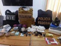 Policia Federal cumpre mandado de busca e apreensão em Foz do Iguaçu na Operação Recidiva voltada ao combate ao Trafico de Drogas 