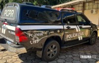 Polícia Civil de Santa Terezinha de Itaipu em conjunto com forças de segurança de Foz do Iguaçu cumprem quatro mandado de busca e apreensão