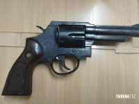 Guarda Municipal prende jovem com revolver 38 no Lagoa Dourada