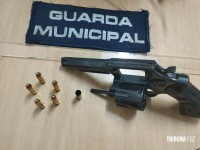 Guarda Municipal prende jovem com revolver 38 no Lagoa Dourada