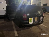 PF, PM E PC apreendem dois veículos com cigarros contrabandeados em Itaipulândia