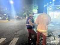 Siate socorre ciclista após colisão no Bairro Morumbi